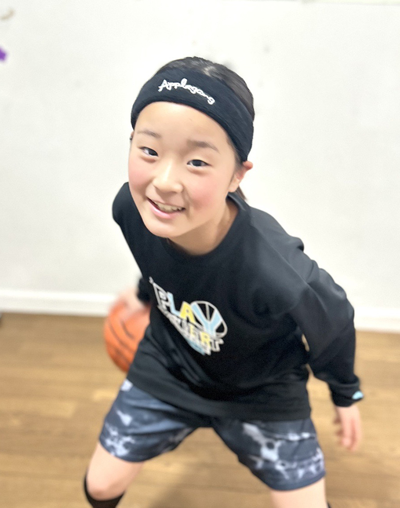 末っ子はバスケに夢中
